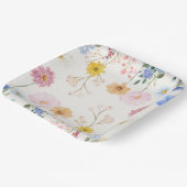 咲く花 ペーパープレート (傾斜あり)