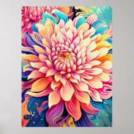 咲く花 ポスター