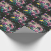 咲く花 ラッピングペーパー (角)