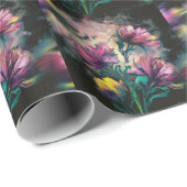 咲く花 ラッピングペーパー (ロールコーナー)