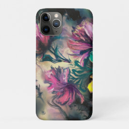 咲く花 iPhone 11 PROケース