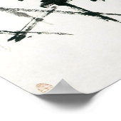 咲く菊 ポスター (角)