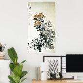 咲く菊 ポスター (ホームオフィス)