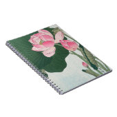 咲く蓮の花 ノートブック (右側)