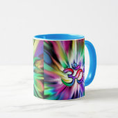 咲く虹のはすOM マグカップ (正面右)