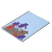 咲く虹彩。 ノートブック (左側)