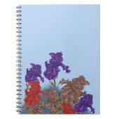 咲く虹彩。 ノートブック (正面)