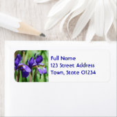 咲く虹彩 ラベル (インサイチュ)