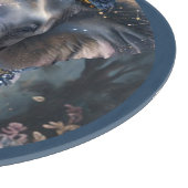 咲く象 カッティングボード (角)