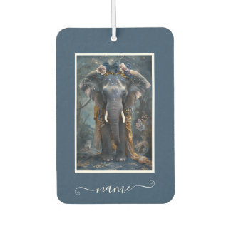 咲く象 カーエアーフレッシュナー