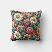 咲く野花 クッション (正面)