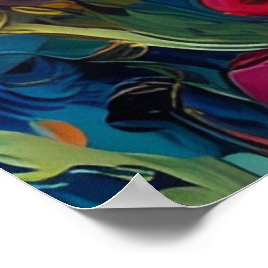 咲く静けさ ポスター (角)