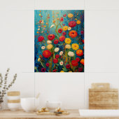 咲く静けさ ポスター (キッチン)