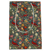 咲く鳥 ミディアムペーパーバッグ (正面)