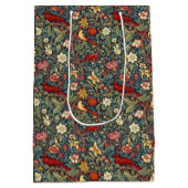 咲く鳥 ミディアムペーパーバッグ (裏面)