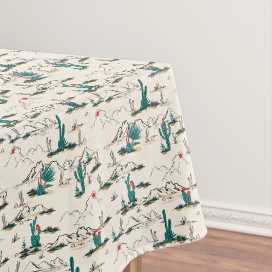 咲くSucculentsパターン テーブルクロス (インサイチュ)