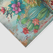 咲カラフルく多肉果のグループ 薄葉紙 (詳細)