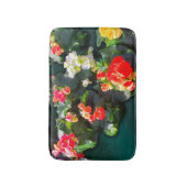 咲カラフルく花 バスマット (正面縦)