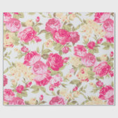 咲ビクトリアンくバラフローラ ラッピングペーパー (フラット)