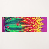 咲鮮やかくサボテン ヨガマット (正面(横))