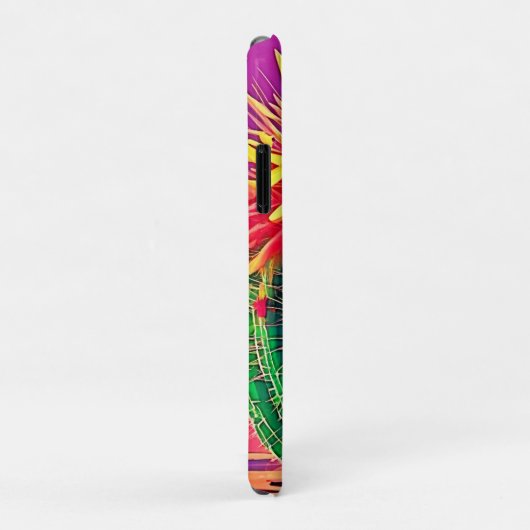 咲鮮やかくサボテン Case-Mate iPhoneケース (裏面/右)