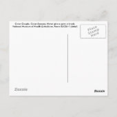 咳が縮み上がる ポストカード (裏面)