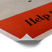 咳とスニーズが病気を広げる – トラム ポスター (角)