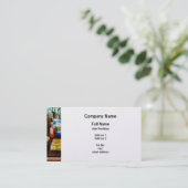 咳の治療および歯粉-プラチナ 名刺 (スタンド正面)