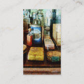 咳の治療および歯粉-プラチナ 名刺 (裏面)