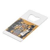 咳ほど悪いものはない クレジットカード栓抜き (正面アングル)