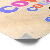 咳やくしゃみのポスターを隠す ポスター (角)