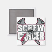 咽頭がん マグネット (正面/裏面)