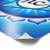 咽頭チャクラ フォトプリント            (角)