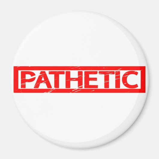 哀れなスタンプ マグネット (正面)