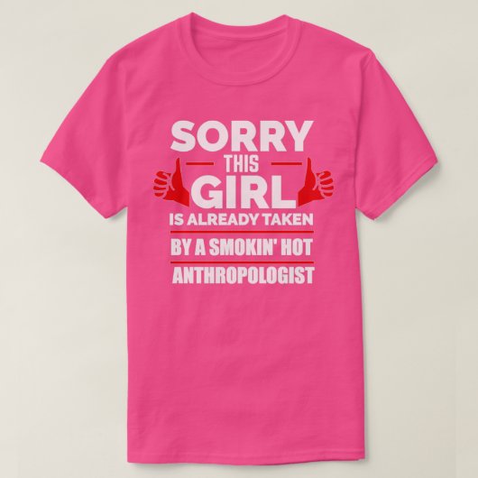 哀れな少女はすでに熱い人類学者アリによって撮影 Tシャツ (デザイン正面)