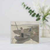 『哀れな漁師プヴィス・デ・シャバンヌ』 ポストカード (スタンド正面)