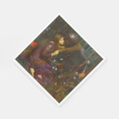 哀れみのない美しい女性 スタンダードランチョンナプキン (角)