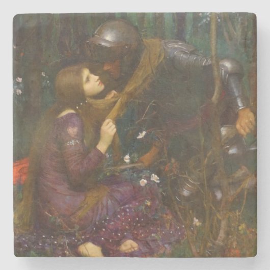 哀れみのない美しい女性 ストーンコースター (正面)