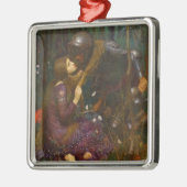 哀れみのない美しい女性 メタルオーナメント (左)