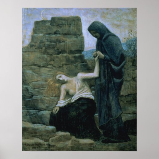 哀れみ、1887年 ポスター (正面)