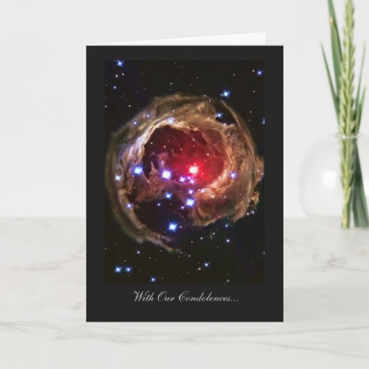 哀悼の意を表す赤超巨星 カード (正面)