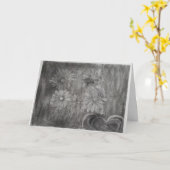 「哀悼の集い」哀悼カード カード (黄色い花)