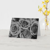 哀悼カード カード (黄色い花)