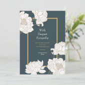 哀悼カード 招待状 (スタンド正面)