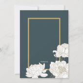 哀悼カード 招待状 (裏面)