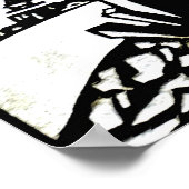 哀悼ポスター ポスター (角)