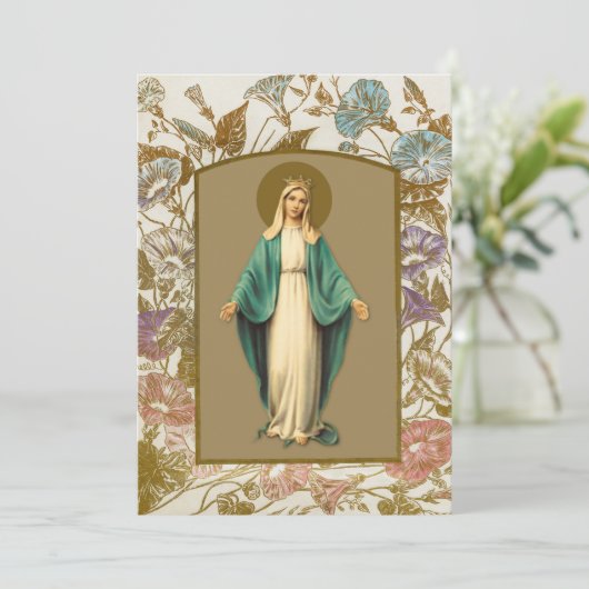 哀悼悔やみや弔慰サンキューカトリック教会 サンキューカード (スタンド正面)