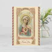 哀悼悔やみや弔慰サンキューカトリック教会 サンキューカード (スタンド正面)