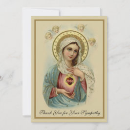 哀悼悔やみや弔慰サンキューカトリック教会 サンキューカード