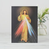 哀悼悔やみや弔慰サンキューカトリック・イエス サンキューカード (スタンド正面)